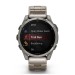 Смарт-годинник Garmin fenix 8 47mm, AMOLED, Saph, Ti/Bare/Graphite w/TiBand,Excl, GPS (010-02904-40)