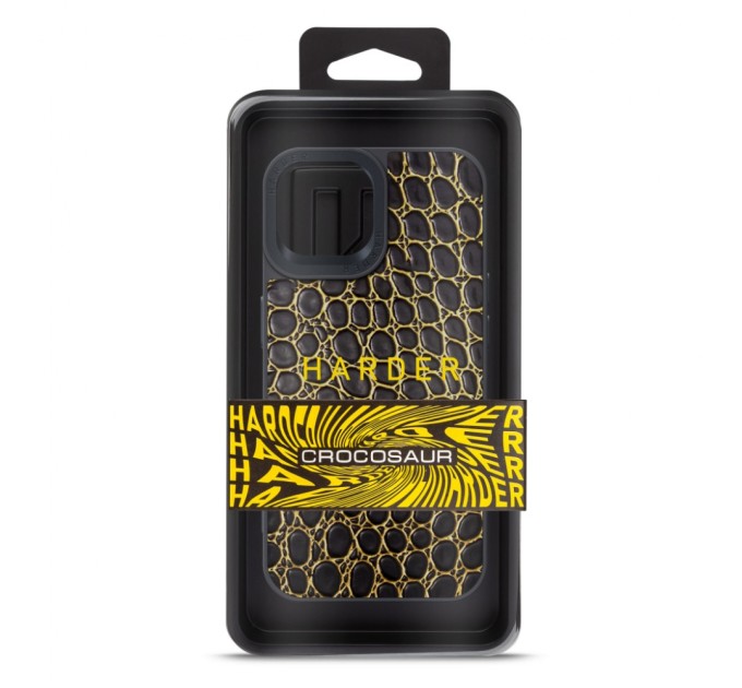 Чохол до мобільного телефона Harder Crocosaur Apple iPhone 14 Black (ARM76713)