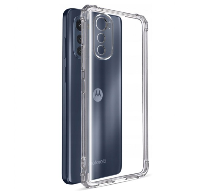 Чохол до мобільного телефона BeCover Anti-Shock Motorola Moto E32s Clear (709826)