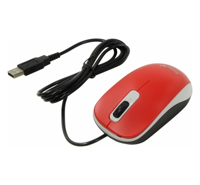 Мишка Genius DX-110 USB Red (31010116104)