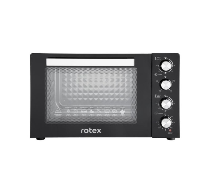 Електропіч Rotex ROT455-B2G EUROSTANDART