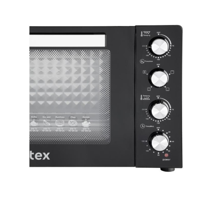 Електропіч Rotex ROT455-B2G EUROSTANDART