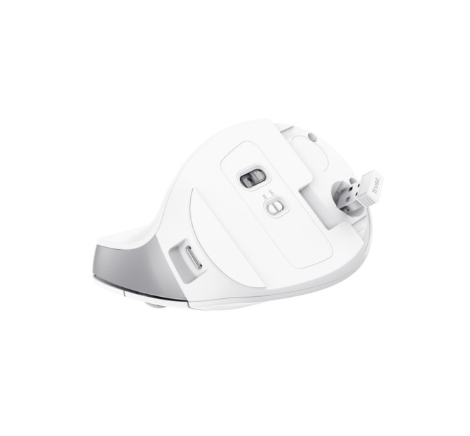 Мишка Trust Bayo II Ergonomic Wireless White (25398)