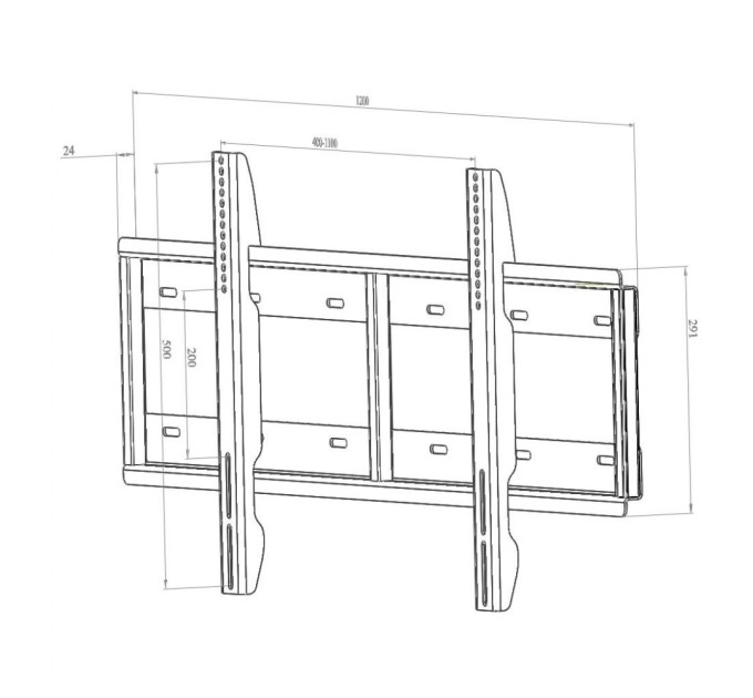 Кронштейн WM4P-B KSL