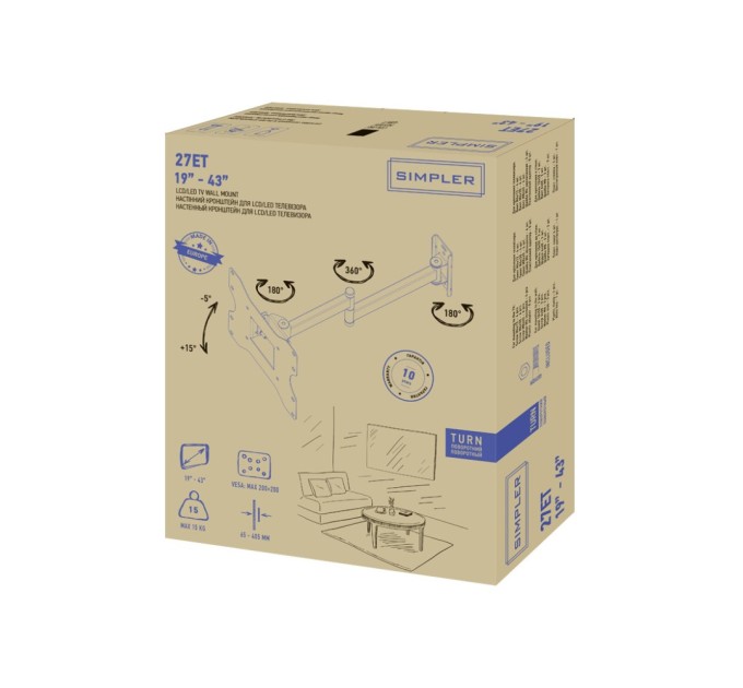 Кронштейн Simpler 27ET