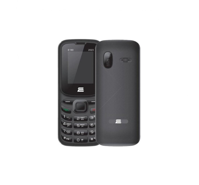 Мобільний телефон 2E E180 2023 Black (688130251044)