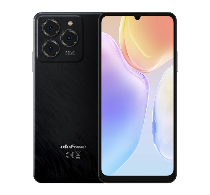 Мобільний телефон Ulefone Note 20 Pro 4/128Gb Satin Black (6975326664578)