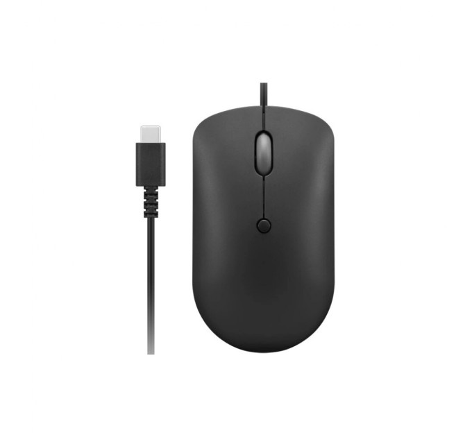 Мышка Lenovo 400 USB-C Wired Black (GY51D20875)