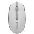 Мишка Canyon M-10 USB White Grey (CNE-CMS10WG)