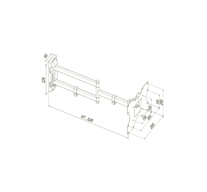 Кронштейн KSL WMO-4025T