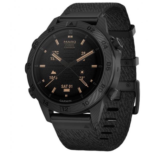 Смарт-годинник Garmin MARQ Commander Gen 2, Carbon, GPS (010-02722-01)