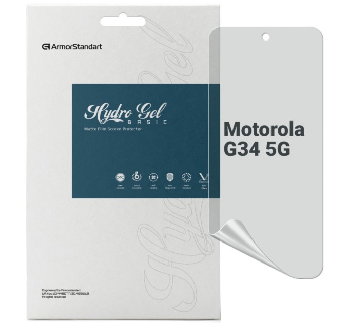 Плівка захисна Armorstandart Matte Motorola G34 5G (ARM73786)