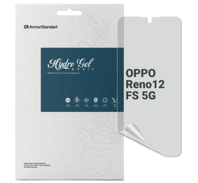 Плівка захисна Armorstandart Matte OPPO Reno12 FS 5G (ARM80053)