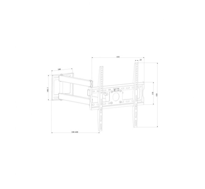 Кронштейн X-Digital STEEL SA345 Black