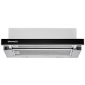 Вытяжка кухонная GRANADO Telde 603-700 inox black glass (GCH136371)