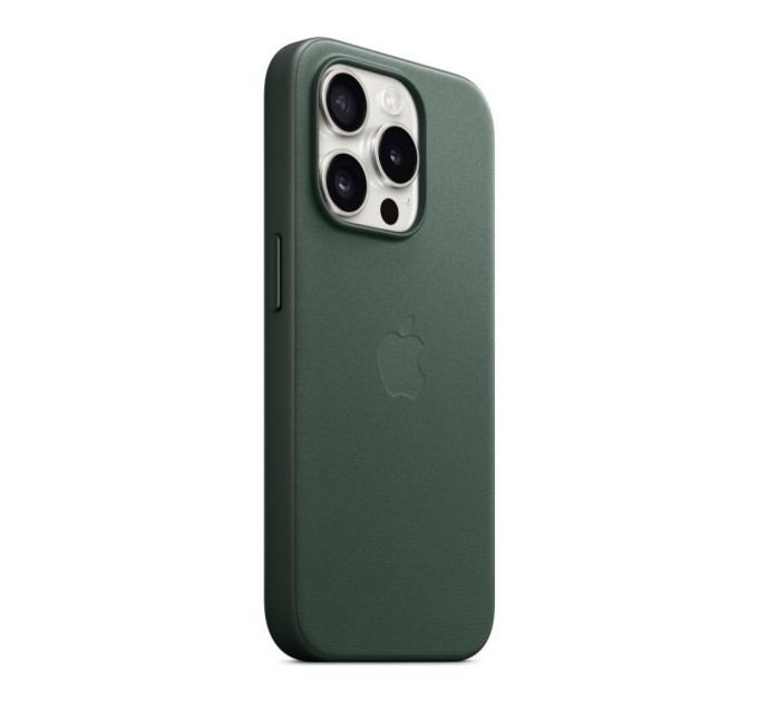 Чохол до мобільного телефона Apple iPhone 15 Pro FineWoven Case with MagSafe Evergreen (MT4U3ZM/A)