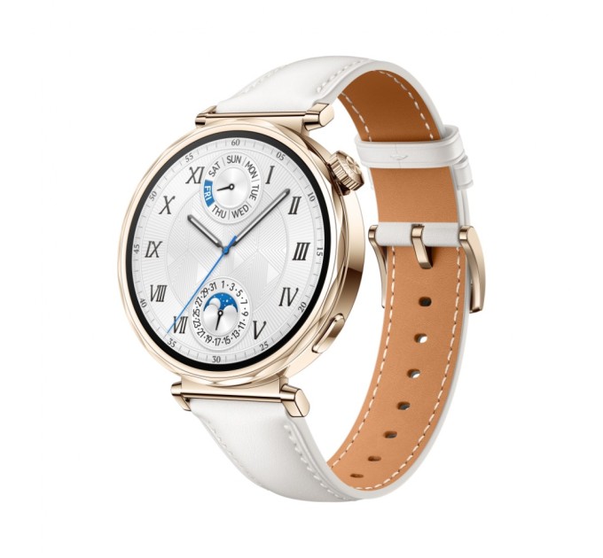 Смарт-годинник Huawei WATCH GT 5 41mm White Leather (55020DJT)