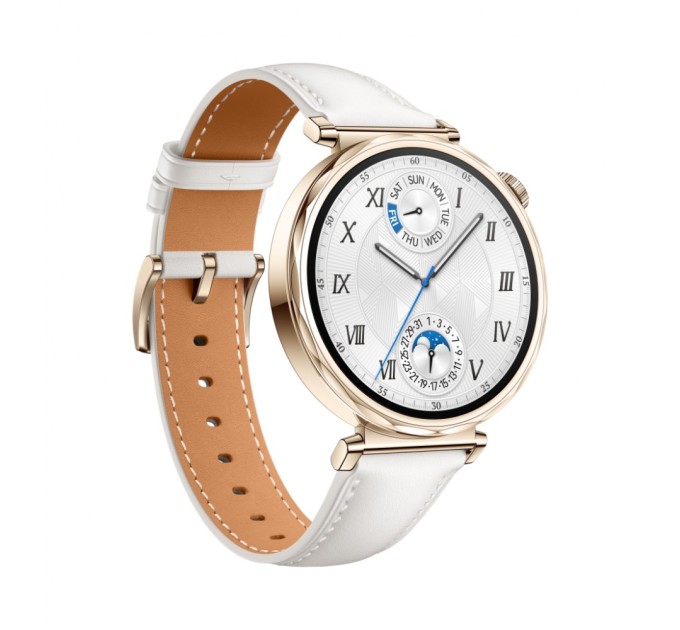 Смарт-годинник Huawei WATCH GT 5 41mm White Leather (55020DJT)