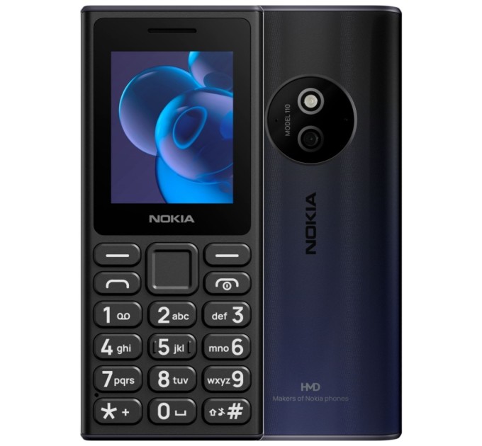 Мобільний телефон Nokia 110 DS 2024 Black