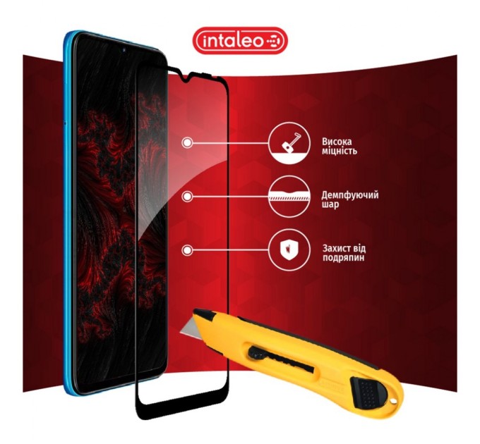 Скло захисне Intaleo Full Glue Infinix Smart 6 (1283126532399)
