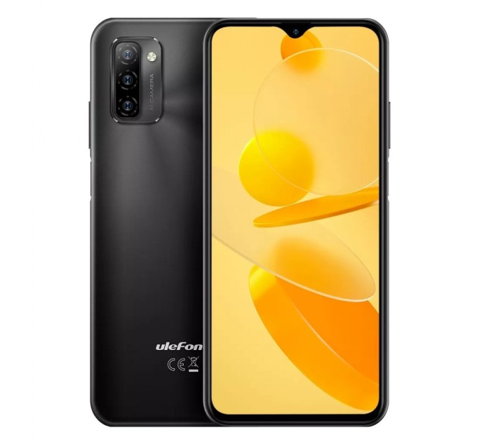 Мобільний телефон Ulefone Note 12P 4/64GB Black (6937748734321)