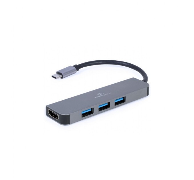 Концентратор Cablexpert USB-C 2-in-1 (A-CM-COMBO2-01)