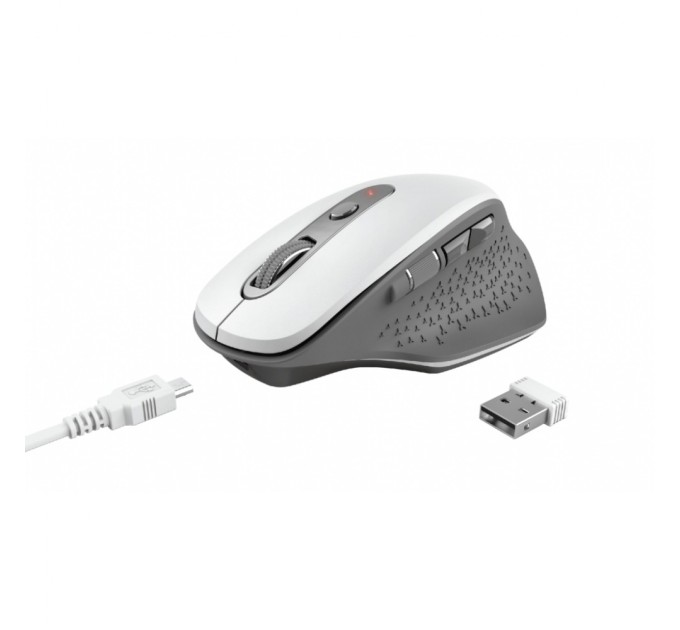 Мышка Trust Ozaa Rechargeable Wireless White (24035)