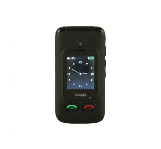 Мобільний телефон Sigma Comfort 50 Shell Duo Type-C Black (4827798212523)