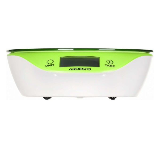 Ваги кухонні Ardesto SCK-900BGR макс. вага 5 кг/білий+зелений (SCK-900BGR)