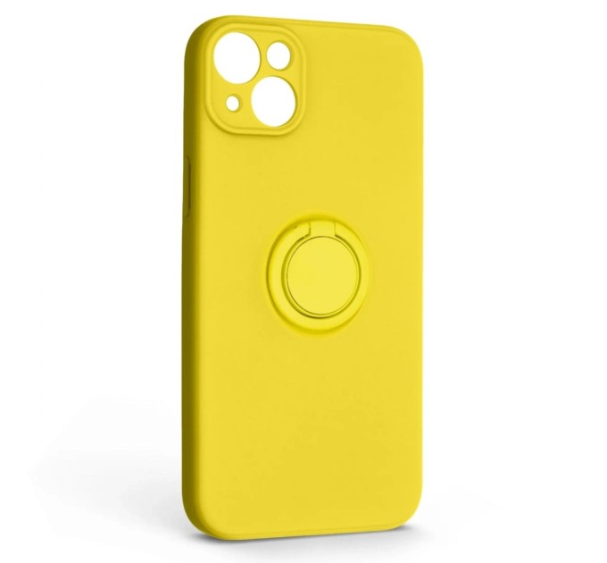 Чохол до мобільного телефона Armorstandart Icon Ring Apple iPhone 14 Plus Yellow (ARM68700)