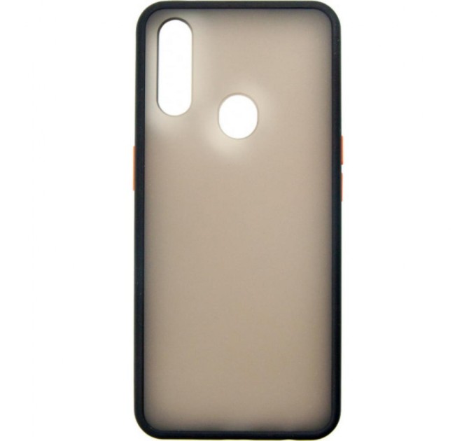 Чохол до мобільного телефона Dengos Matt OPPO A31, black (DG-TPU-MATT-49) (DG-TPU-MATT-49)