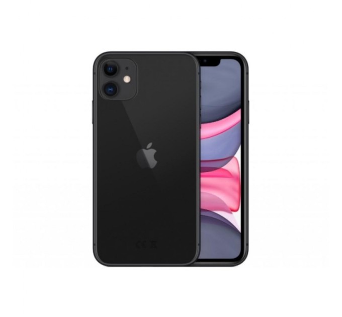 Мобільний телефон Apple iPhone 11 64Gb Black (MHDA3)