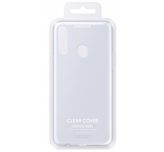 Чохол до мобільного телефона Samsung A20s/EF-QA207TTEGRU - Clear Cover (Transparent) (EF-QA207TTEGRU)