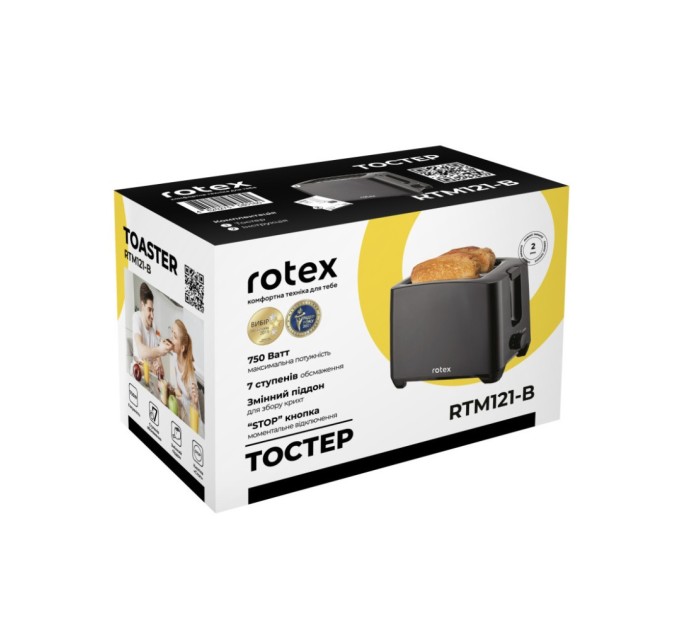 Тостер Rotex RTM121-B