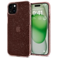 Чохол до мобільного телефона Spigen Apple iPhone 15 Plus Liquid Crystal Glitter Rose Quartz (ACS06649)