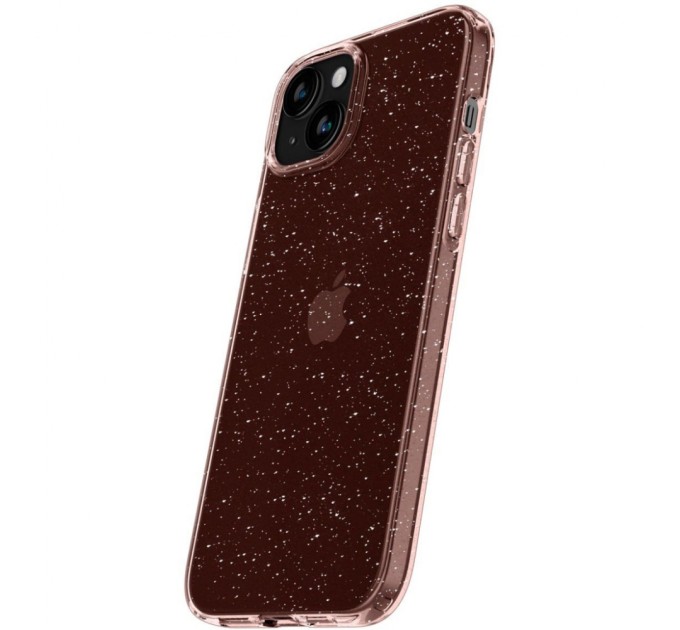 Чохол до мобільного телефона Spigen Apple iPhone 15 Plus Liquid Crystal Glitter Rose Quartz (ACS06649)