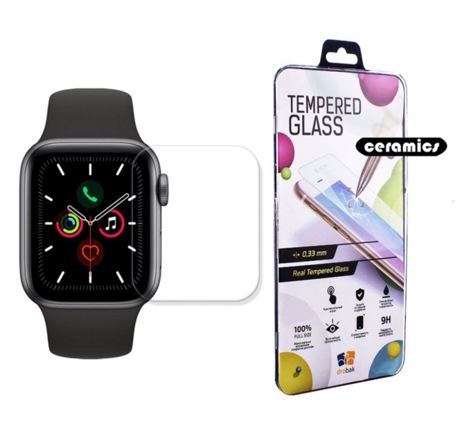 Плівка захисна Drobak Ceramics Apple Watch Series 6 40mm (2 шт) 313118 (313118)