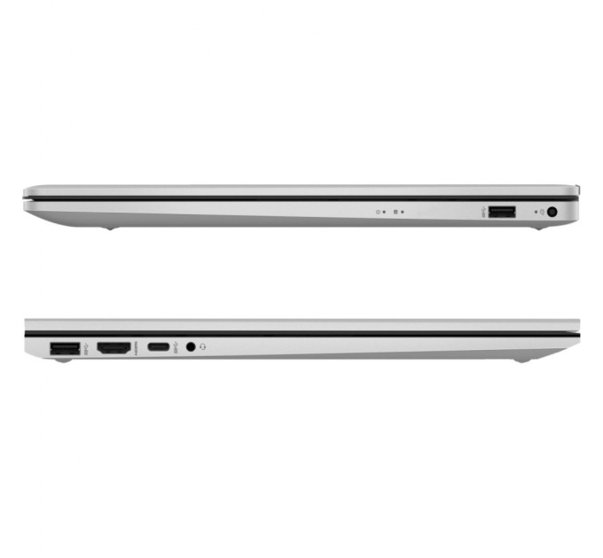 Ноутбук HP 17-cn3009ua 17.3" FHD IPS AG, Intel i3-N305, 8GB, F256GB, UMA, DOS, сріблястий (826W3EA)