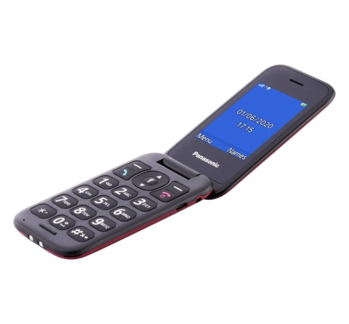 Мобільний телефон Panasonic KX-TU400 Red (KX-TU400EXR)