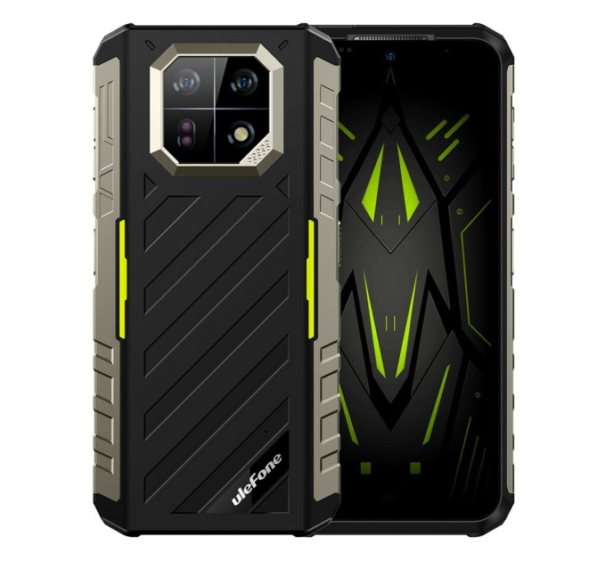 Мобільний телефон Ulefone Armor 22 8/128Gb Black Green (6937748735540)