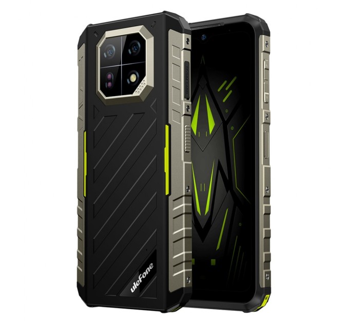 Мобільний телефон Ulefone Armor 22 8/128Gb Black Green (6937748735540)