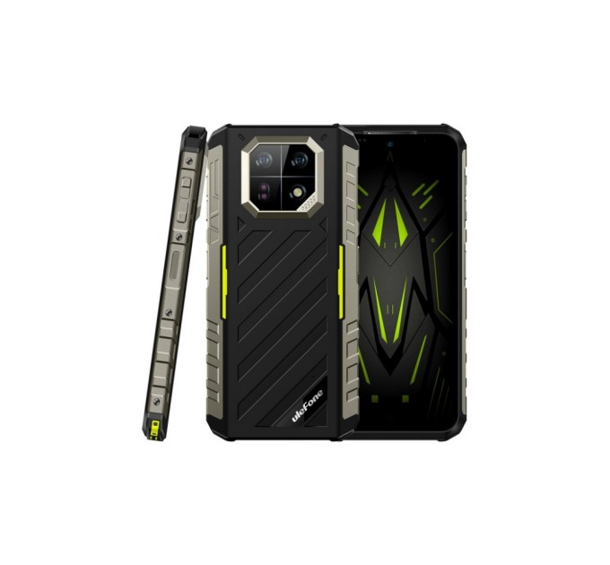 Мобільний телефон Ulefone Armor 22 8/128Gb Black Green (6937748735540)