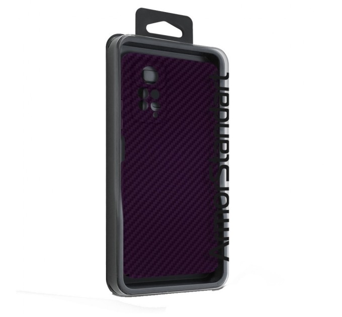 Чохол до мобільного телефона Armorstandart LikeCarbon Xiaomi Redmi Note 12 Pro 4G Purple (ARM71946)