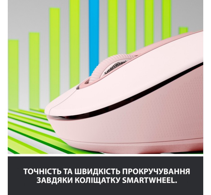 Мишка Logitech Signature M650 L Wireless Rose (910-006237)