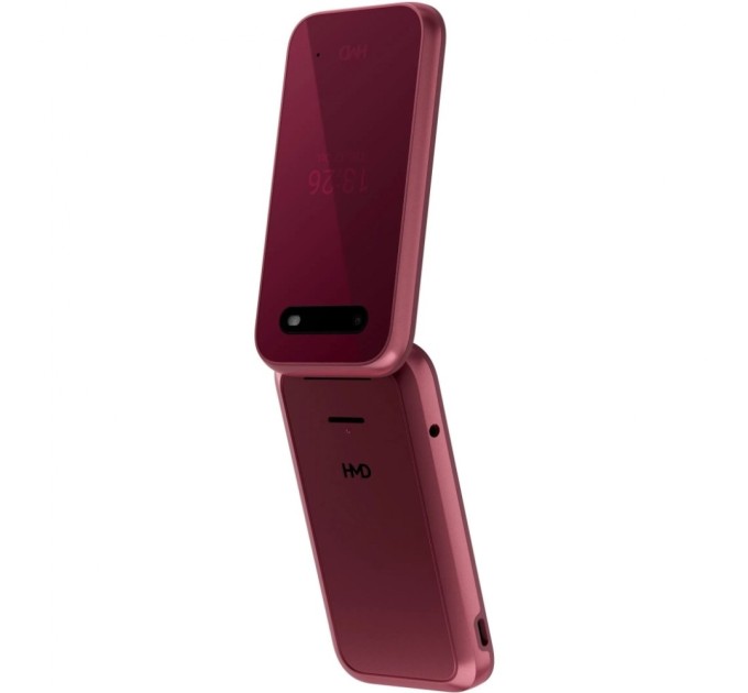 Мобільний телефон HMD 2660 4G Flip DS Red