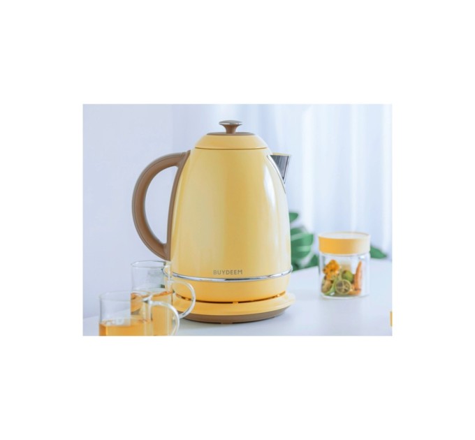 Електрочайник Buydeem K640E, color Mellow Yellow, EU (K640E-MY/EU)