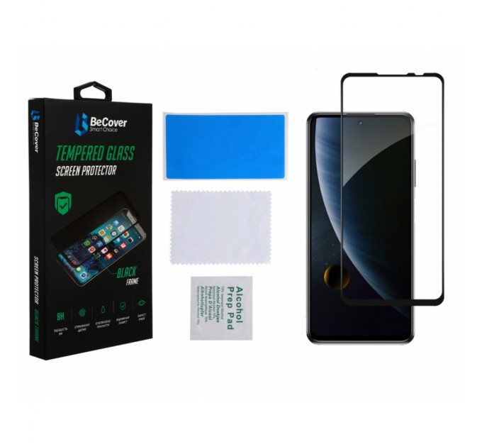 Скло захисне BeCover ZTE Blade V30 Black (706914)