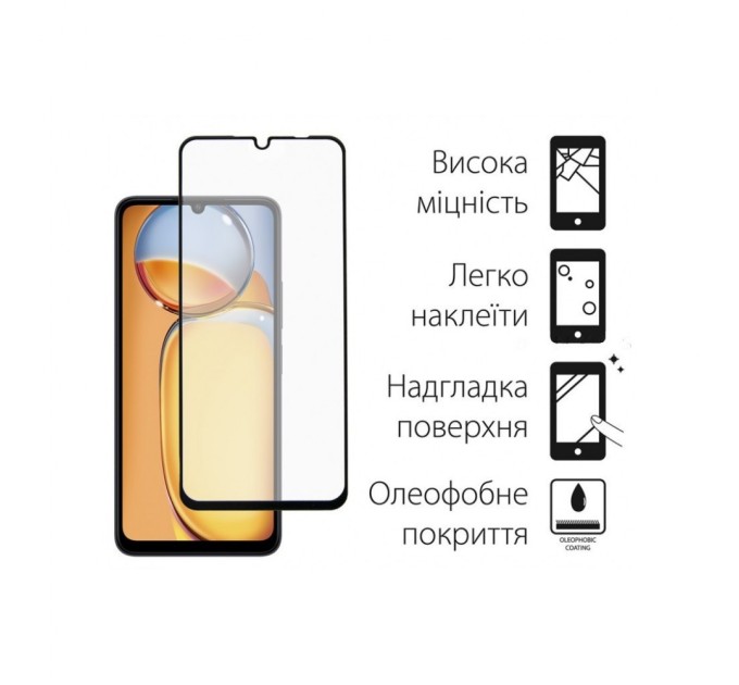 Скло захисне Dengos Xiaomi Redmi 13C 2шт. (DG-TG2P-05)