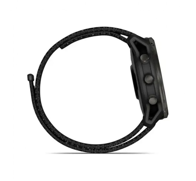 Смарт-годинник Garmin Enduro 3, Crbn Gry DLC Ti w/Blk Sport Loop Band, GPS (010-02751-01)