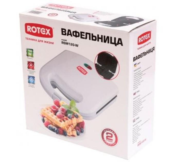 Вафельниця Rotex RSM120-W